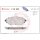 Bremsbelagsatz Scheibenbremse 18 mm BREMBO für u.a. RENAULT TRAFIC