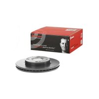 2 brake discs ventilated Ø 258 mm 23 mm BREMBO for FORD FIESTA and others