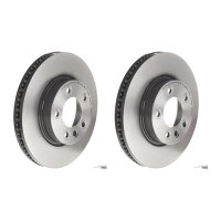 2 brake discs ventilated Ø 330 mm 32 mm BREMBO for...