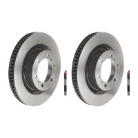 2 Bremsscheiben innenbelüftet Ø 338 mm 32 mm...