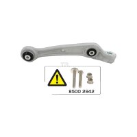 Handlebar Wheel Suspension wishbone with rubber bearing...
