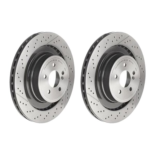 2 Bremsscheiben gelocht Ø 360 mm 26 mm BREMBO für u.a. MERCEDES-BENZ E-KLASSE