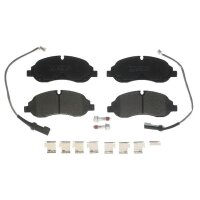 Brake pad set disc brake 17 mm BREMBO for FORD TRANSIT...