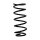 Suspension spring front axle Ø 11.5 mm 324 mm EIBACH for e.g. OPEL CORSA B