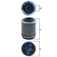 Oil filter filter insert 37.7mm KNECHT for YAMAHA XC
