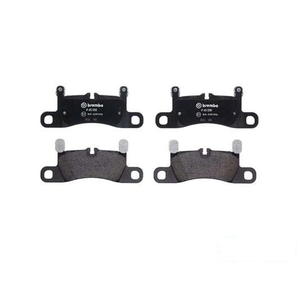 Brake pad set disc brake 17 mm BREMBO for e.g. PORSCHE CAYENNE