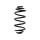 Suspension spring rear axle BILSTEIN B3 for e.g. OPEL ASTRA J GTC