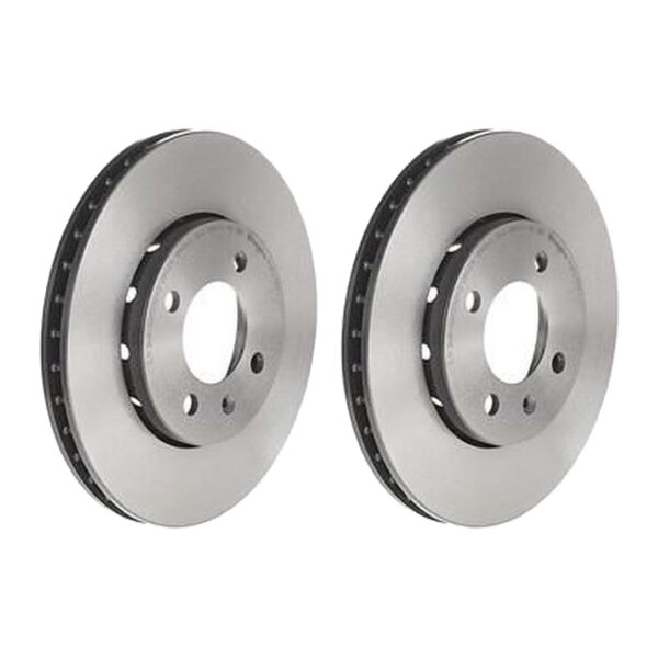2 Bremsscheiben innenbelüftet Ø 256 mm 22 mm beschichtet BREMBO für u.a. VW UP!