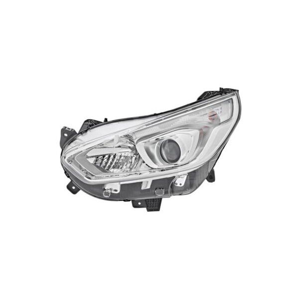 Headlight left W5W halogen electric VALEO suitable for...