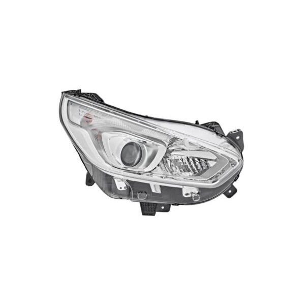 Headlight right W5W halogen electric VALEO suitable for...