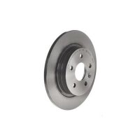 2 brake discs full Ø 268 mm 12 mm coated BREMBO...