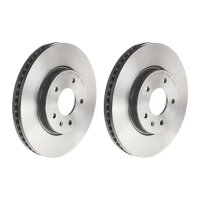 2 brake discs ventilated Ø 296 mm 29 mm BREMBO for...