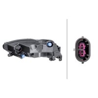 Nebelscheinwerfer rechts LED FF HELLA für SEAT LEON (5F1)