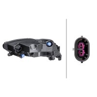 Nebelscheinwerfer rechts LED FF HELLA für SEAT LEON (5F1)