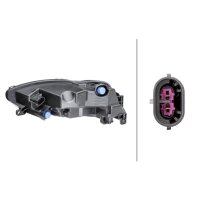 Nebelscheinwerfer rechts LED FF HELLA für SEAT LEON (5F1)