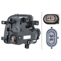 Nebelscheinwerfer links 12 V H8 Glühlampen-Technologie HELLA für VW SCIROCCO