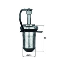 Thermostat cold start enrichment MAHLE for MERCEDES-BENZ...