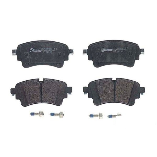 Brake pad set disc brake 18 mm BREMBO suitable for e.g. AUDI A4