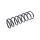 Suspension Spring Rear Axle Coil Spring TRISCAN for VOLVO V40