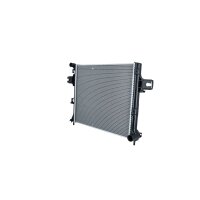 Radiator engine cooling 586 - 516 mm alu NRF for e.g....