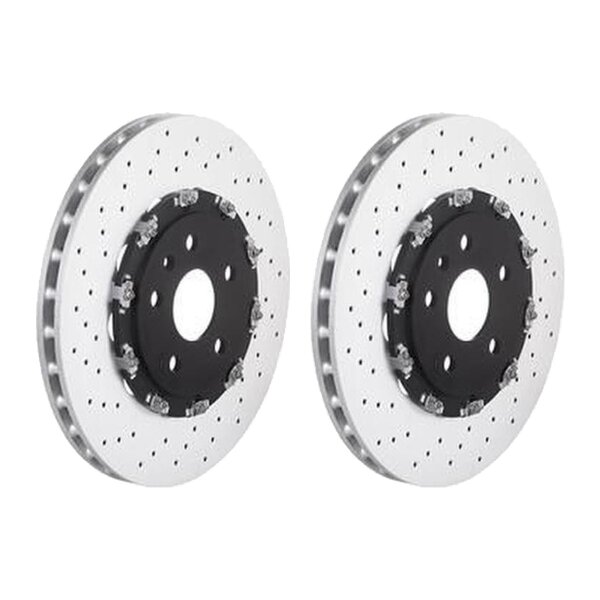 2 brake discs Ø 355 mm 32 mm coated BREMBO for e.g. SAAB 9-5