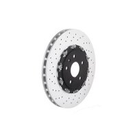 2 brake discs Ø 355 mm 32 mm coated BREMBO for...