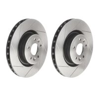 2 Bremsscheiben geschlitzt Ø 340 mm 28 mm...