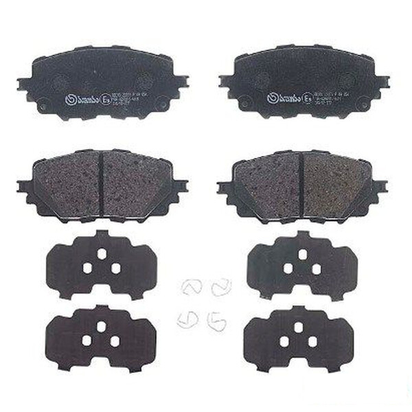 Brake pad set disc brake 15 mm BREMBO suitable for e.g. MAZDA MX-5