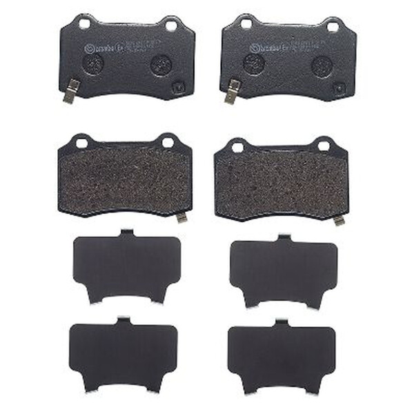 Brake pad set disc brake 15 mm BREMBO for TESLA MODEL and others