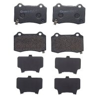 Brake pad set disc brake 15 mm BREMBO for TESLA MODEL and...