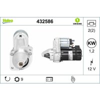 Starter 10 teeth 1.2 kW VALEO for BMW R 100