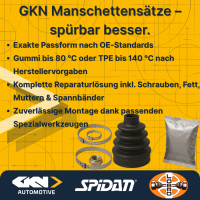 Faltenbalgsatz Antriebswelle TPE LÖBRO IAM-Expertise für u.a. FORD TRANSIT