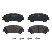 Brake pad set disc brake 19 mm BREMBO for e.g. RENAULT GRAND