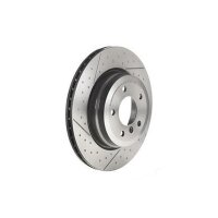 2 brake discs perforated Ø 324 mm 22 mm BREMBO for...