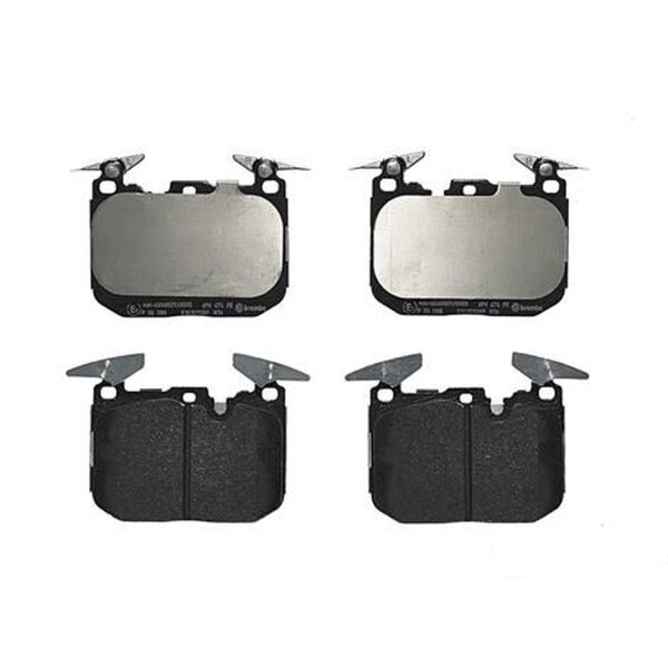 Brake pad set disc brake 18 mm BREMBO suitable for e.g. BMW 1 Series