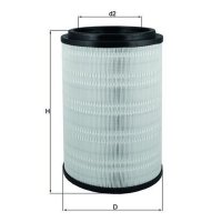 Air filter filter insert KNECHT for DAF