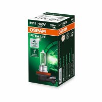 OSRAM ULTRA LIFE halogen headlight bulbs H11 21/5W 12V...