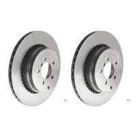 2 brake discs ventilated Ø 365 mm 20 mm BREMBO for...