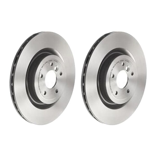 2 brake discs ventilated Ø 325 mm 20 mm BREMBO for JAGUAR XF and others