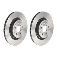 2 brake discs ventilated Ø 325 mm 20 mm BREMBO for...