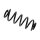 Suspension Spring Front Axle BILSTEIN for e.g. AUDI A4