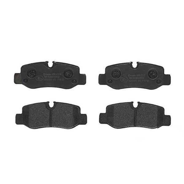 Brake pad set disc brake 18 mm BREMBO for MERCEDES-BENZ VITO and others