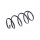 Suspension Spring Front Axle Coil Spring TRISCAN for SKODA OCTAVIA and others