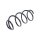 Suspension Spring Front Axle Coil Spring TRISCAN for AUDI A1 and others