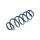 Suspension Spring Rear Axle Coil Spring TRISCAN for AUDI A3 and others
