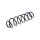 Suspension Spring Rear Axle Coil Spring TRISCAN for SEAT LEON and others