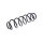 Suspension Spring Rear Axle Coil Spring TRISCAN for SKODA OCTAVIA and others