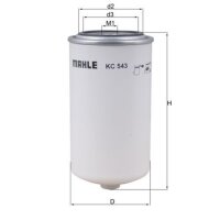 Kraftstofffilter 110mm MAHLE für DAF LEYLAND