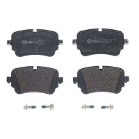 Brake pad set disc brake 17 mm BREMBO suitable for e.g....