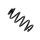 Suspension Spring Front Axle BILSTEIN for e.g. AUDI A4 Allroad